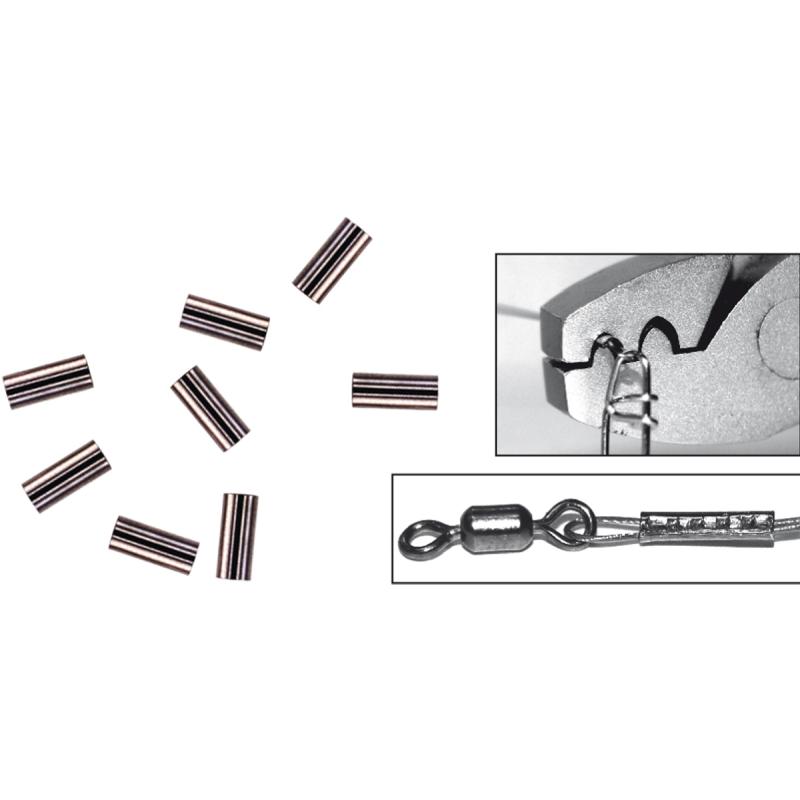 Produktbild Spro Single Schwarz Brass Sleeves 2.0mm