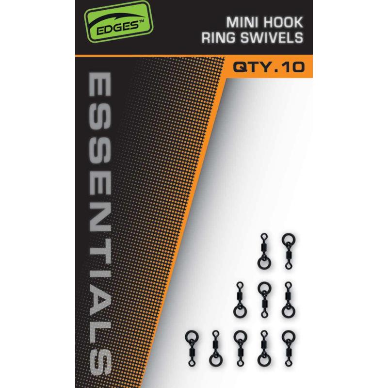 Fox Edges Mini Hook Ring Swivels