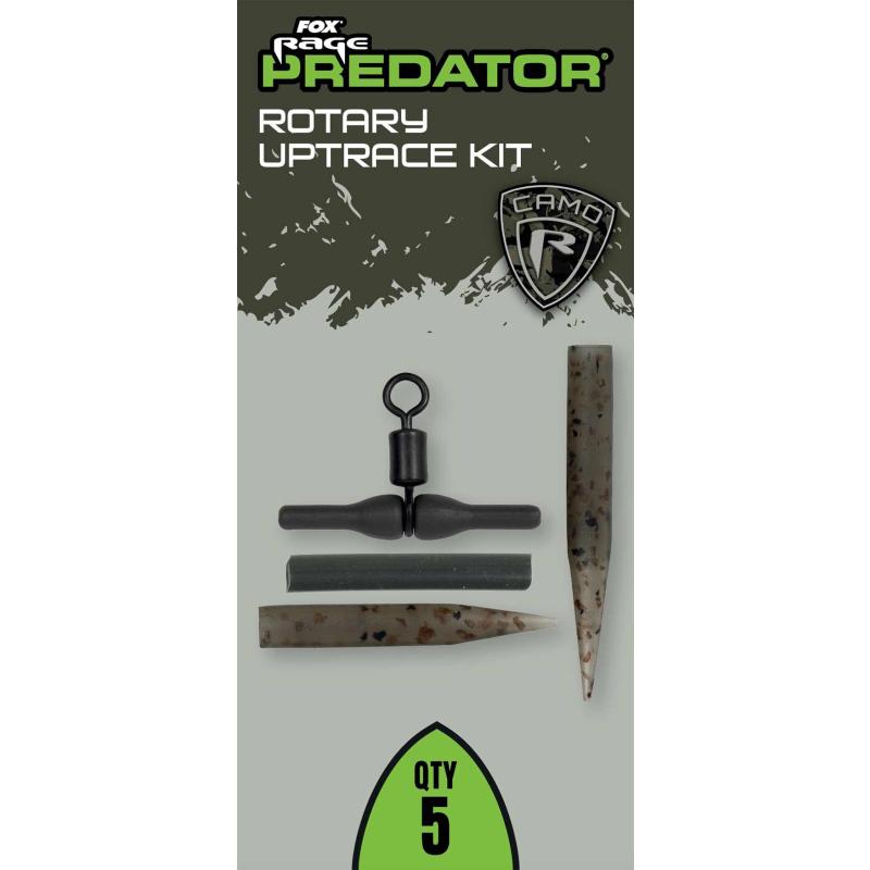 Fox Rage Predator Camo Rotary Uptrace Kit x 5