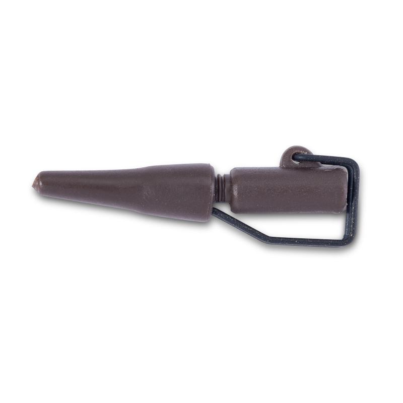 Anaconda Quick Change Easy Lock Lead Clip 5pcs. Brown