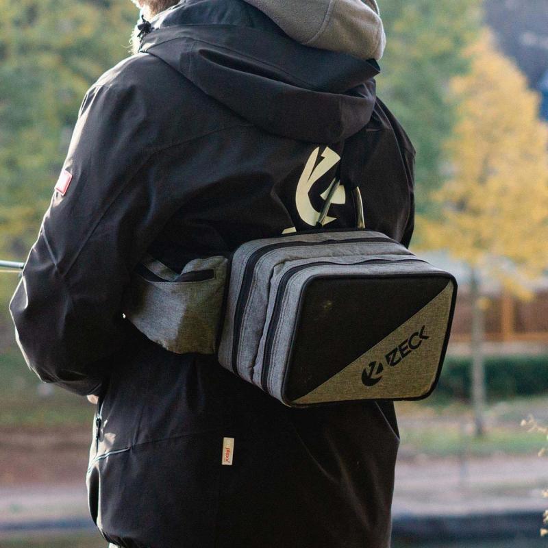Zeck Sling Bag 5000 + 2 x Tackle Box WP M