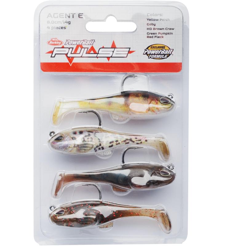Berkley Pulse Agent E 4-Pack 5.5cm-10g
