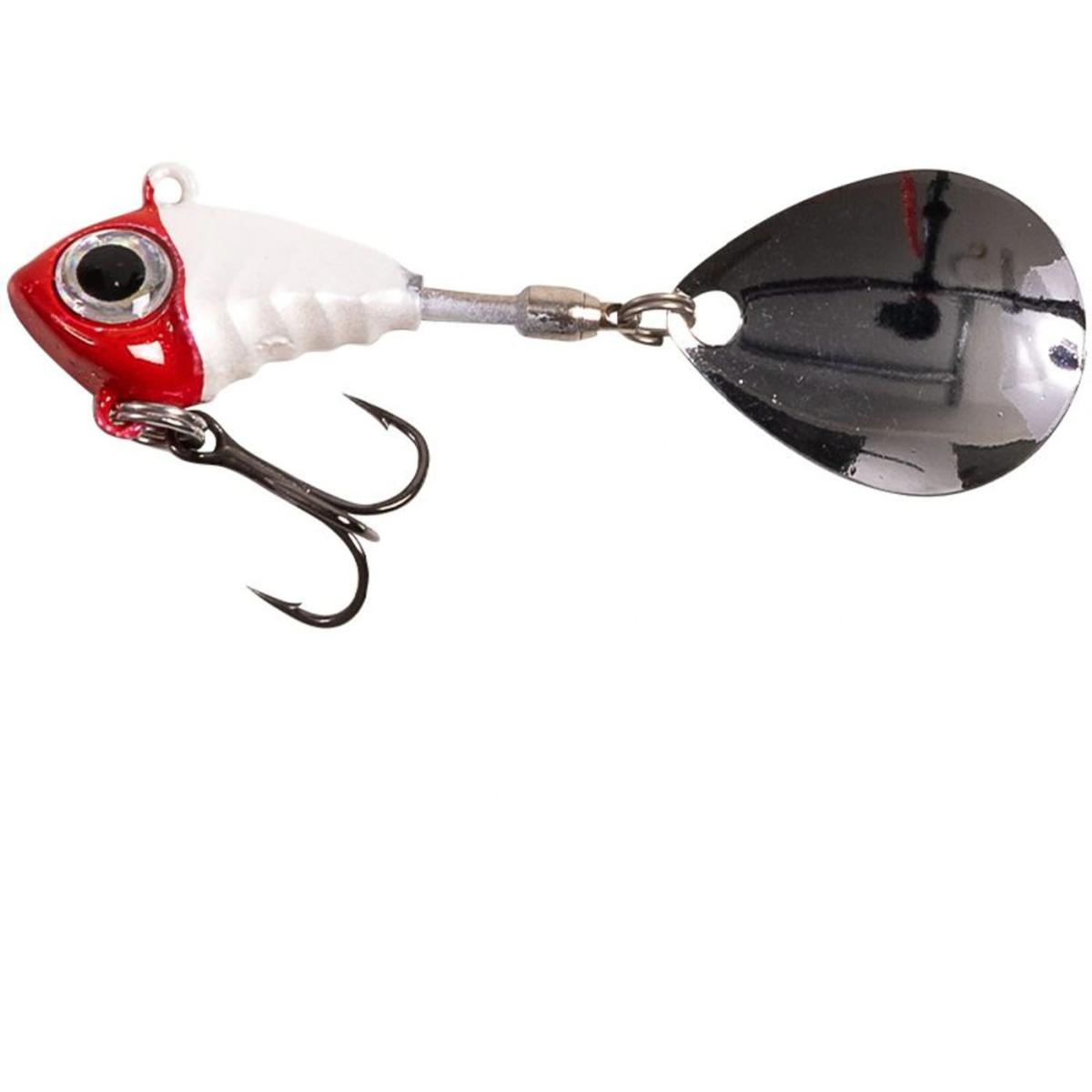 Fladen Conrad Vibra tail 10g hot red/silver