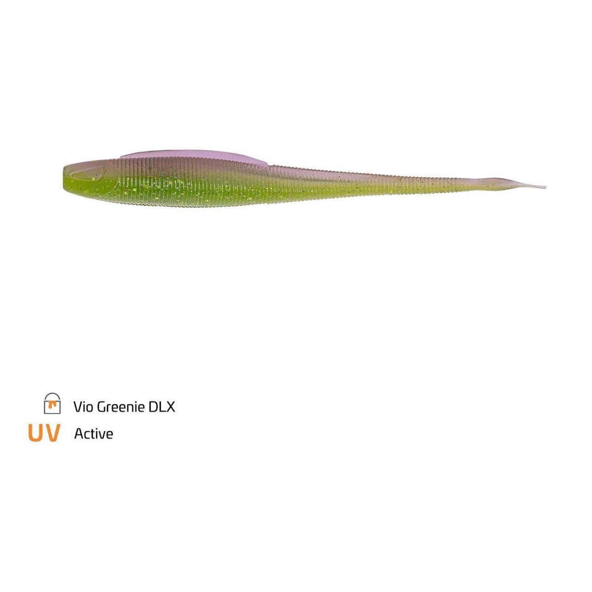 Zeck BA Shaky Stick 8cm Vio Greenie DLX 9 pcs