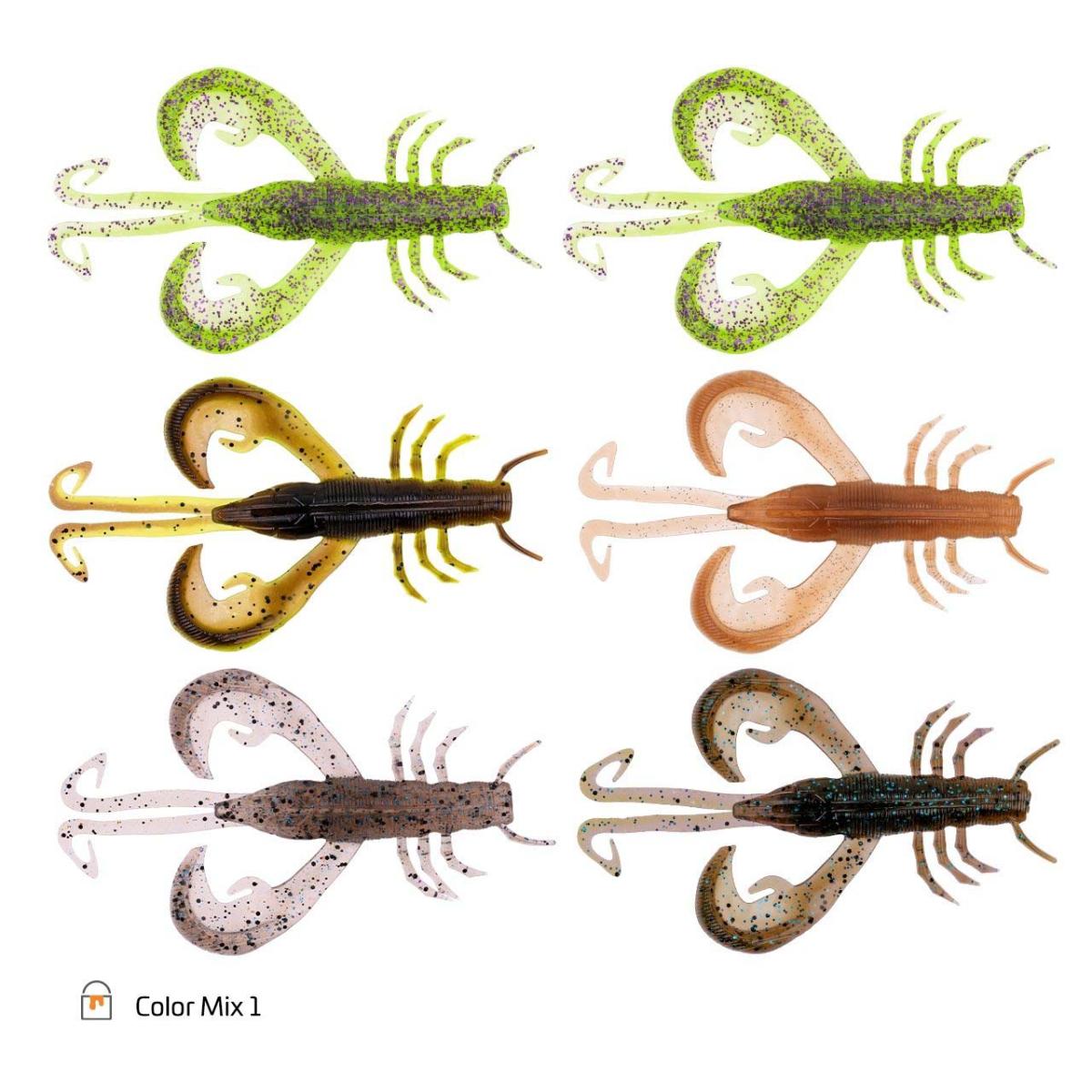 Zeck BA Edward 4.5cm Color Mix 1 6 pcs