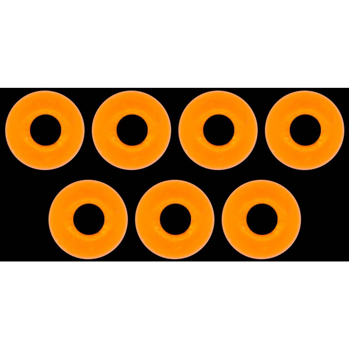 Omura Tungsten Perle Omura rundes Loch Ø 2,8mm fluo orange