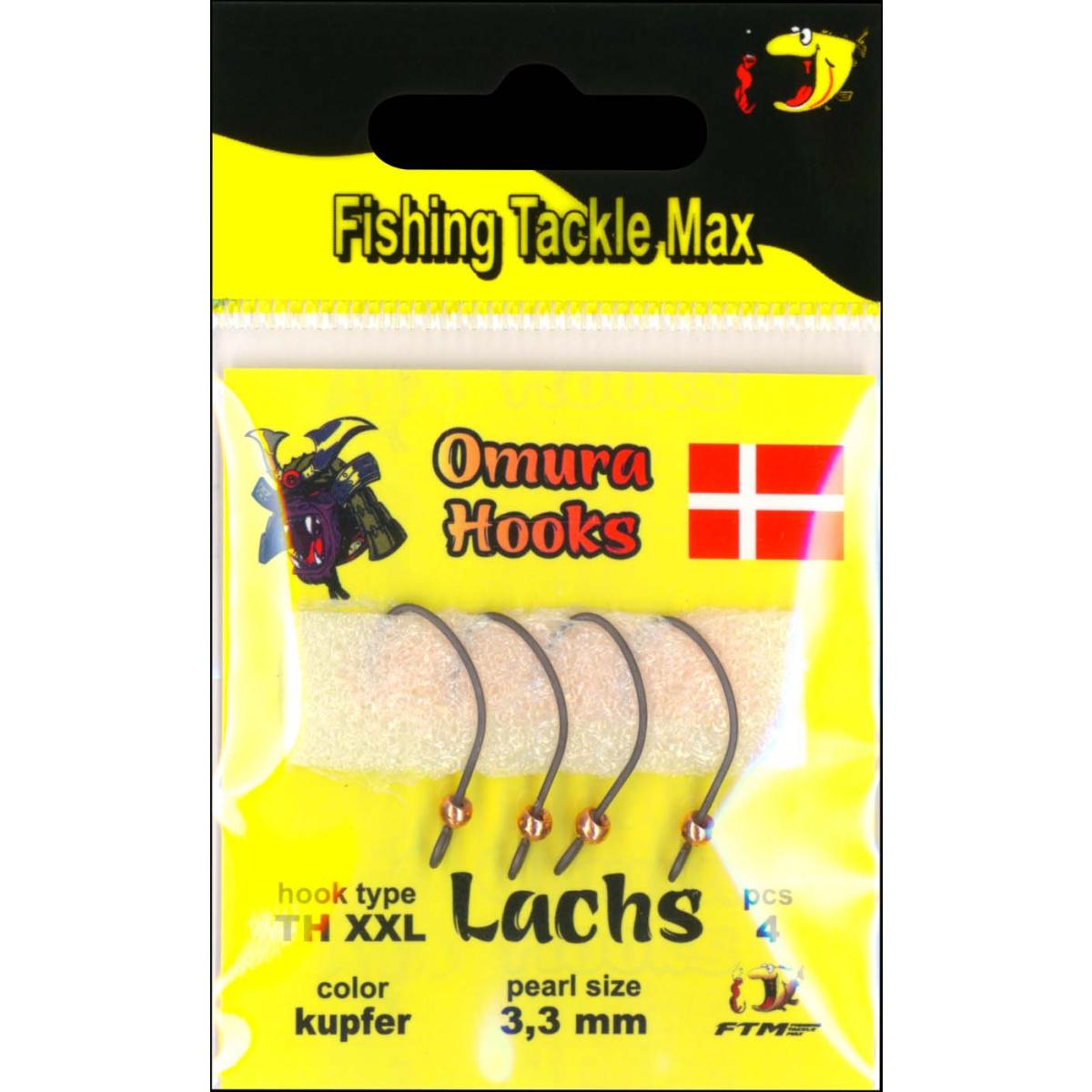 Omura Omura Hook TH XXL kupfer 3,3mm 0,42gr 4 Stück