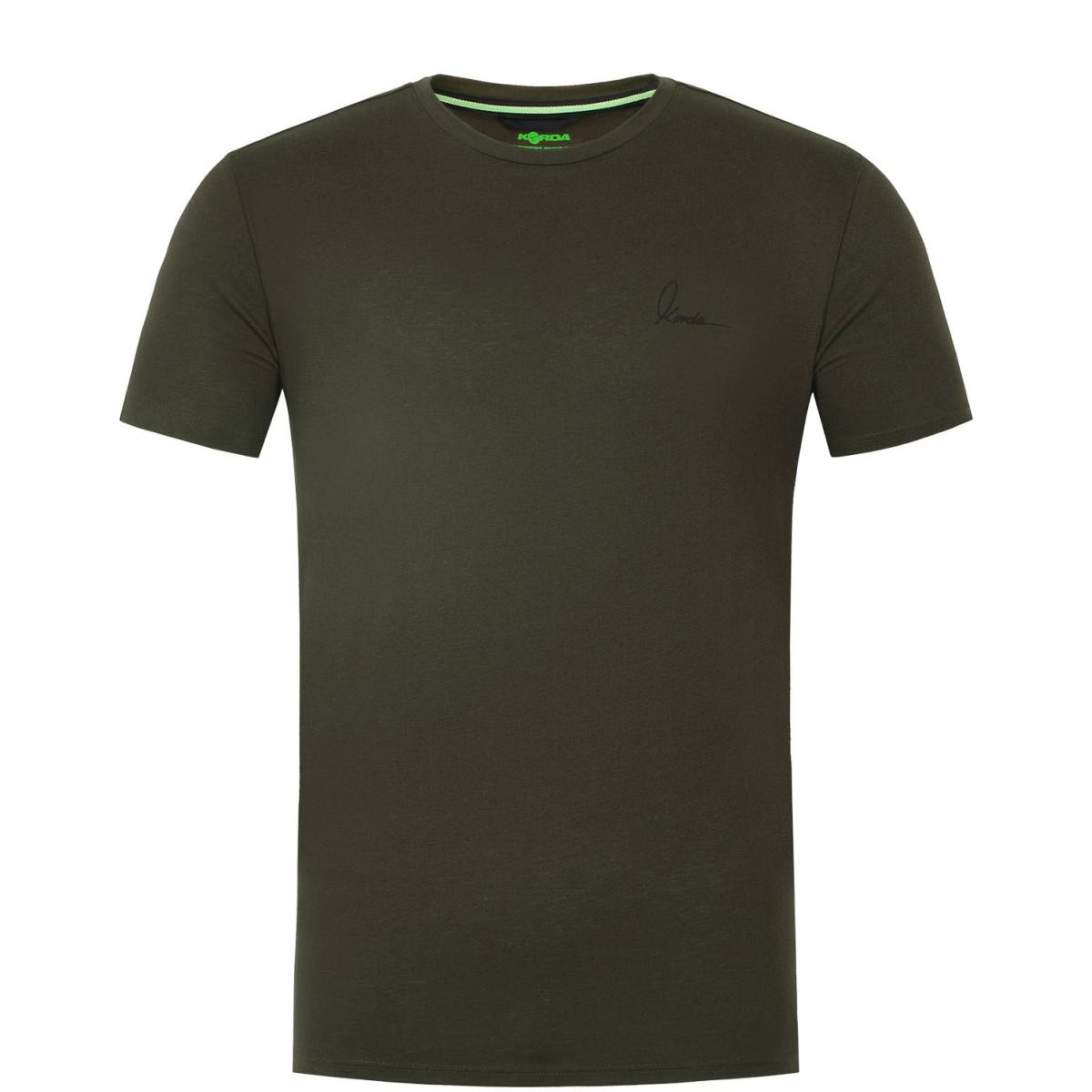 Korda Minimal Tee Dark Olive S
