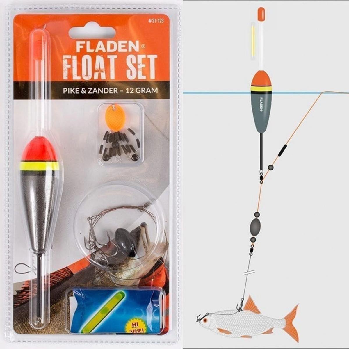 Fladen Pike/Zander Float-set 12 gram