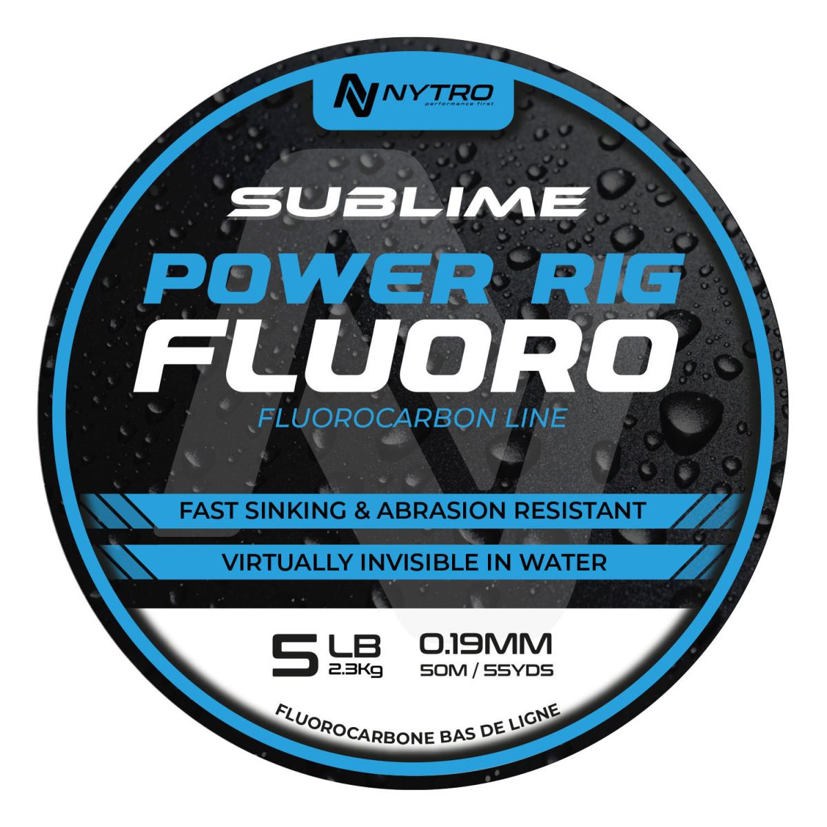 Nytro Sublime Power Rig Fluoro 50M 0,19Mm