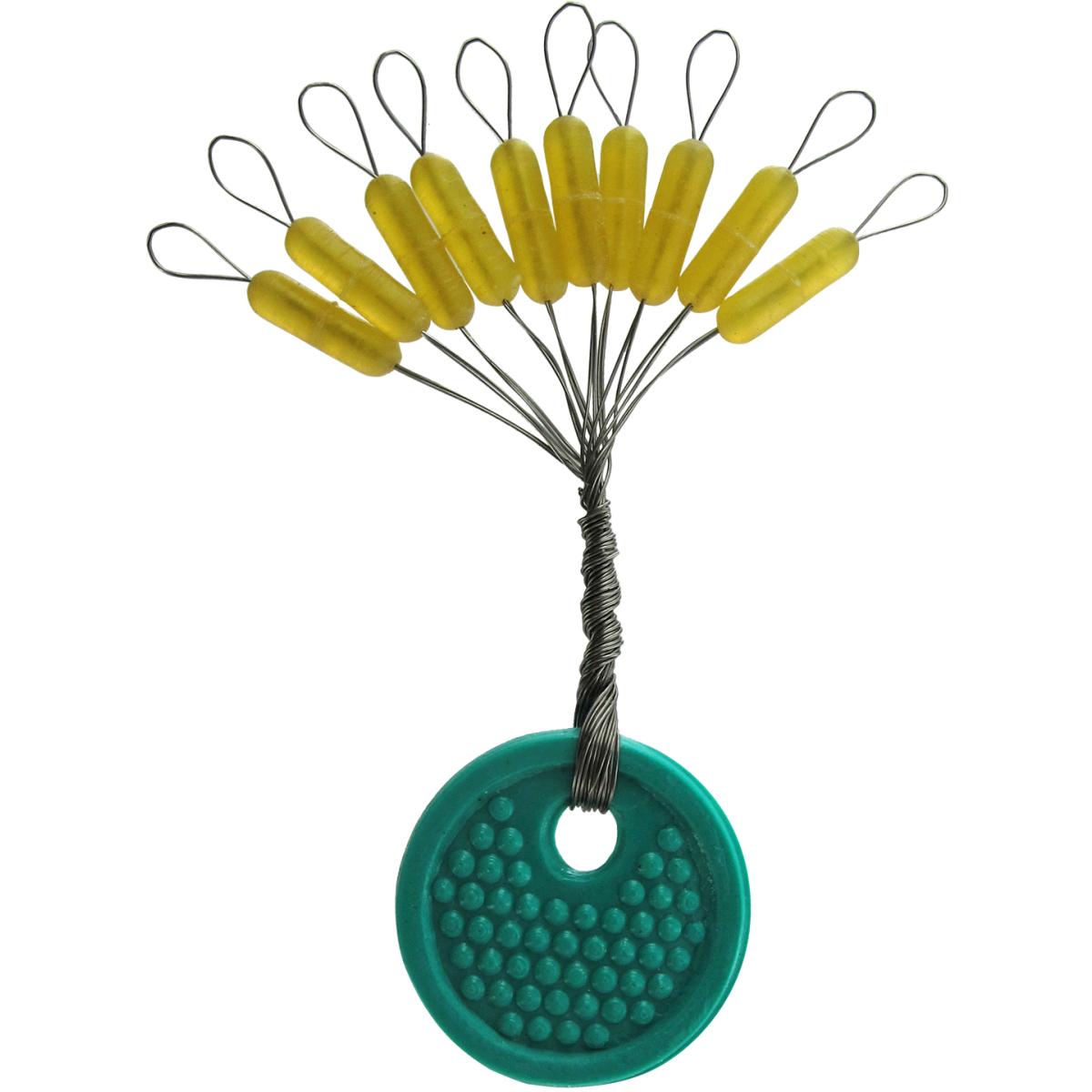 Silicon Stopper Slim Form, ideal für feine Rutenberingung 10 St. Gr. L