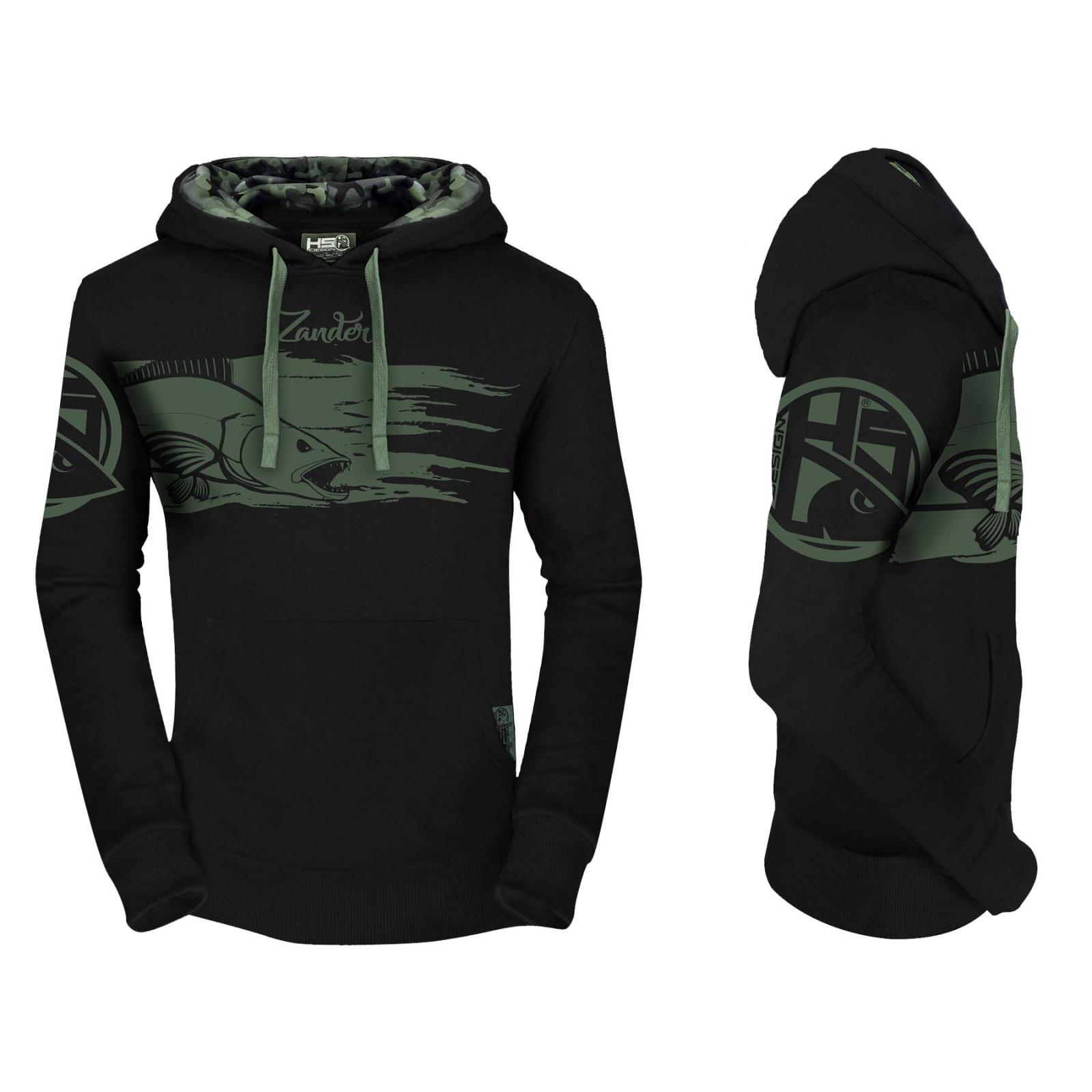 Hotspot Design Hoodie Zander with camo detail - Size L