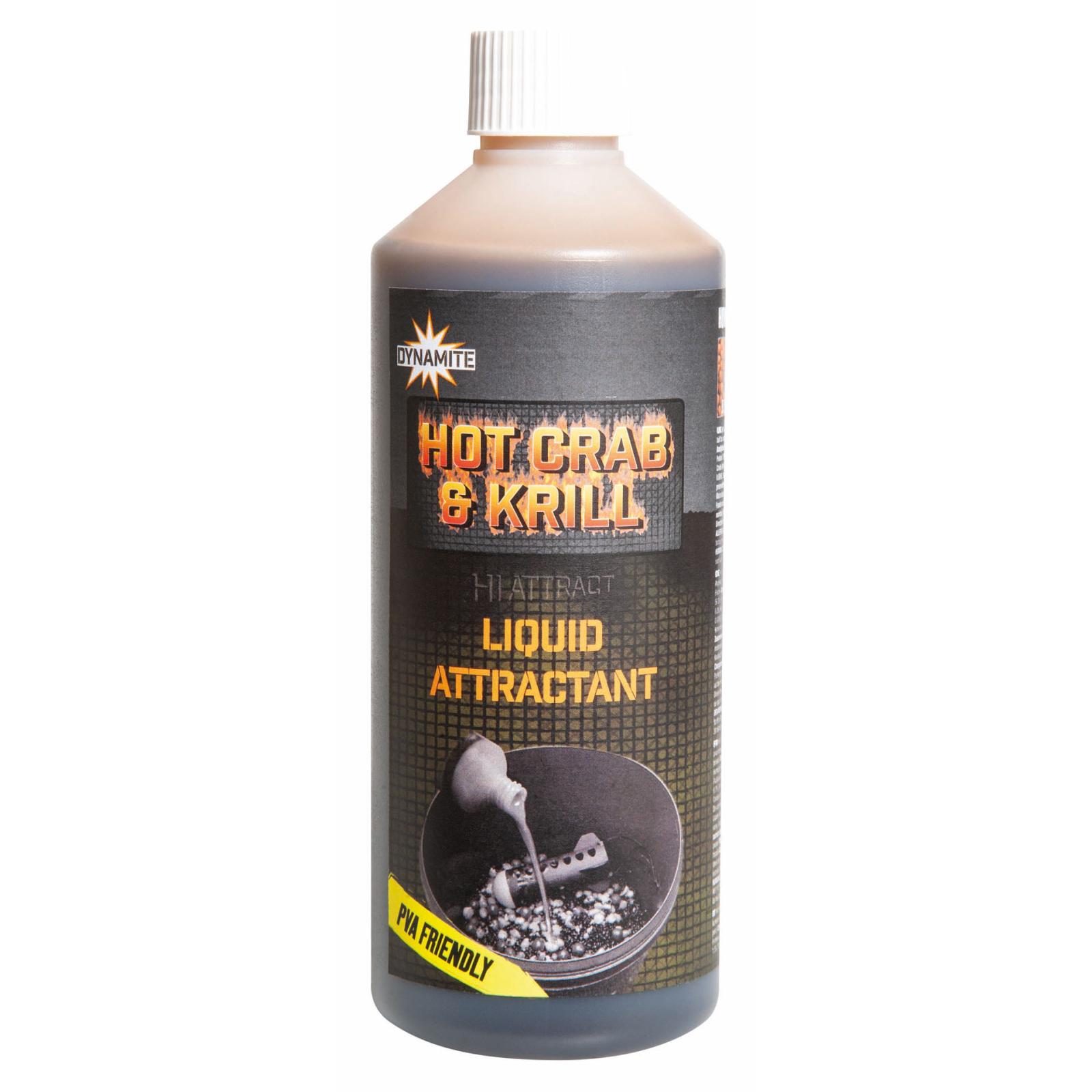 Dynamite Baits Hot Crab&Krill Liquid 500ml