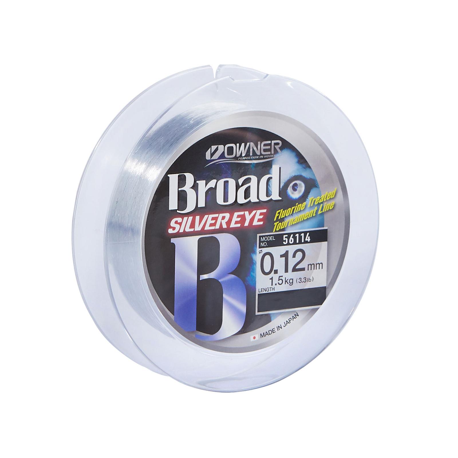 Owner Broad Silver Eye 150m 56113 0,33mm