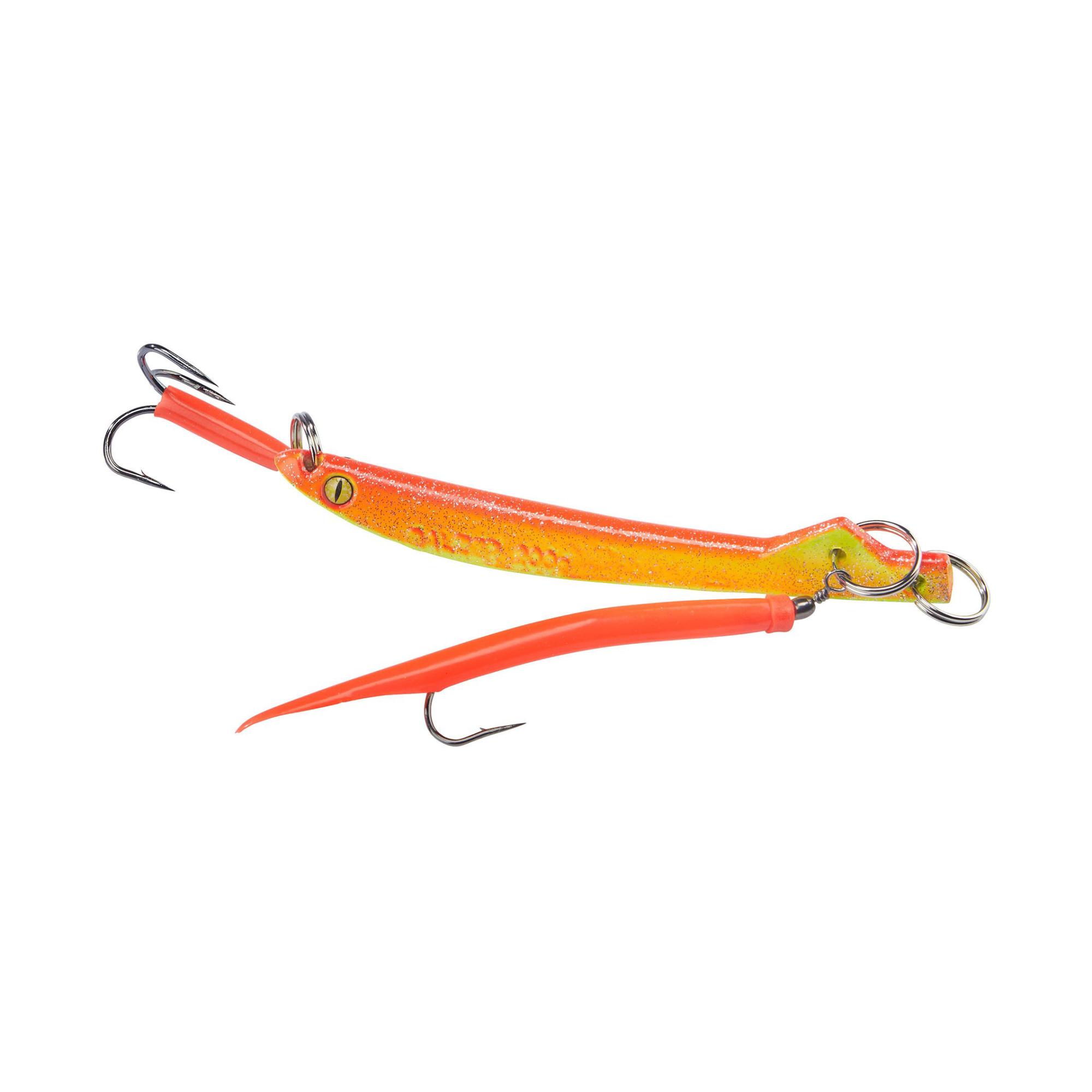 Balzer Torsk Pilker mit Gummi Makk, orange-gelb, 250g