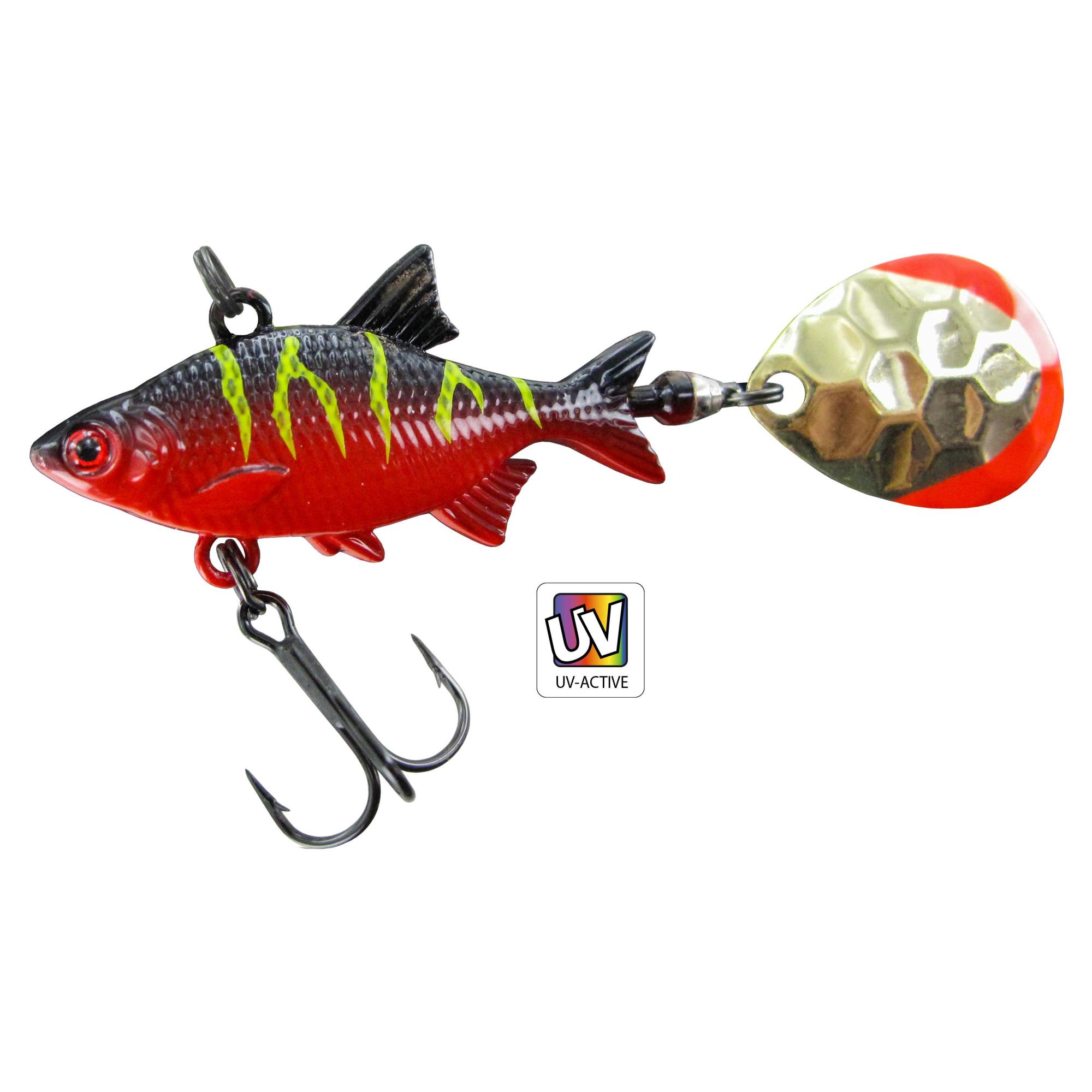 Jenzi Spin-Jig, 16g. Zink, Red-Perch