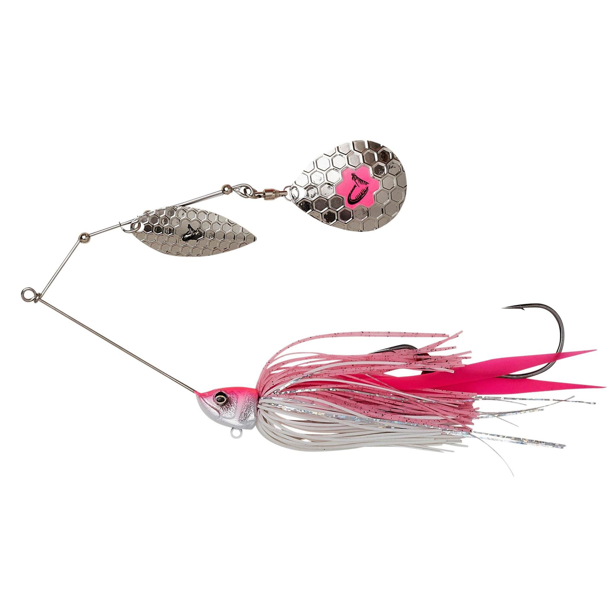 Savage Gear Da'Bush Spinnerbait 14Cm 21G Sinking Pink Silver
