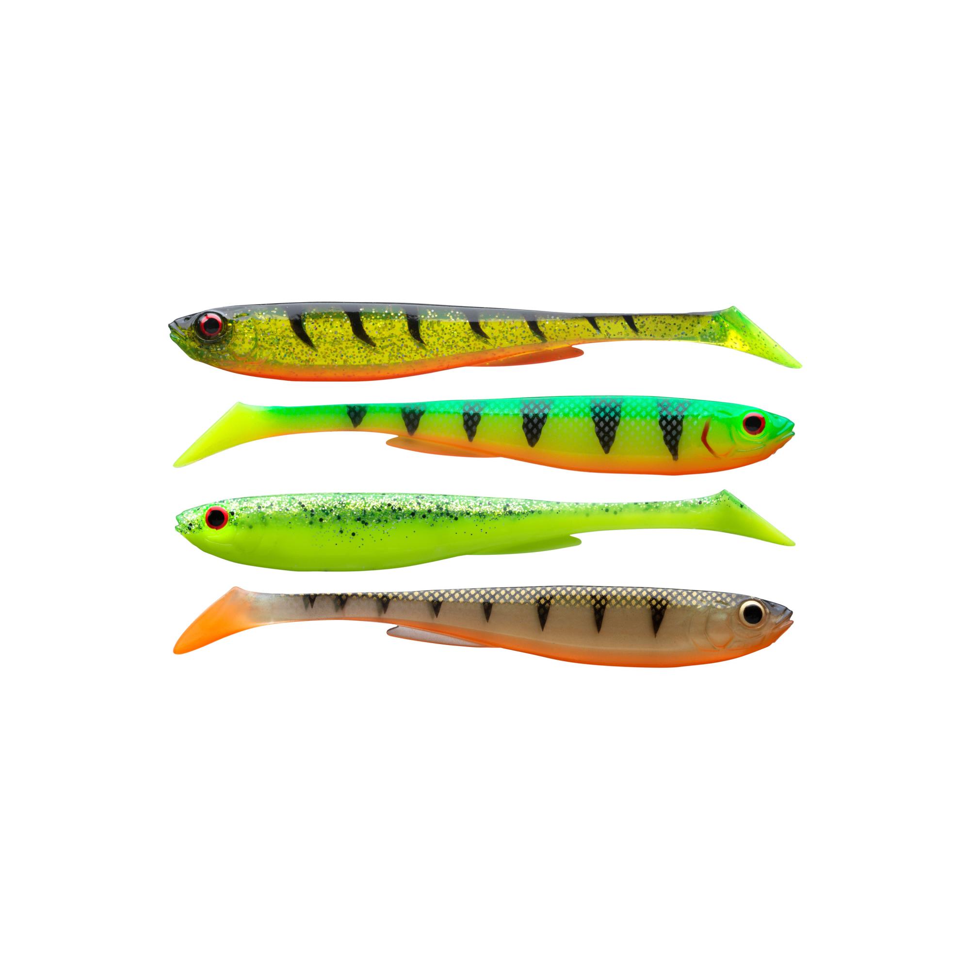 Daiwa Prorex Slim Shad Y Flash Color Set 13.5cm, 4pcs.