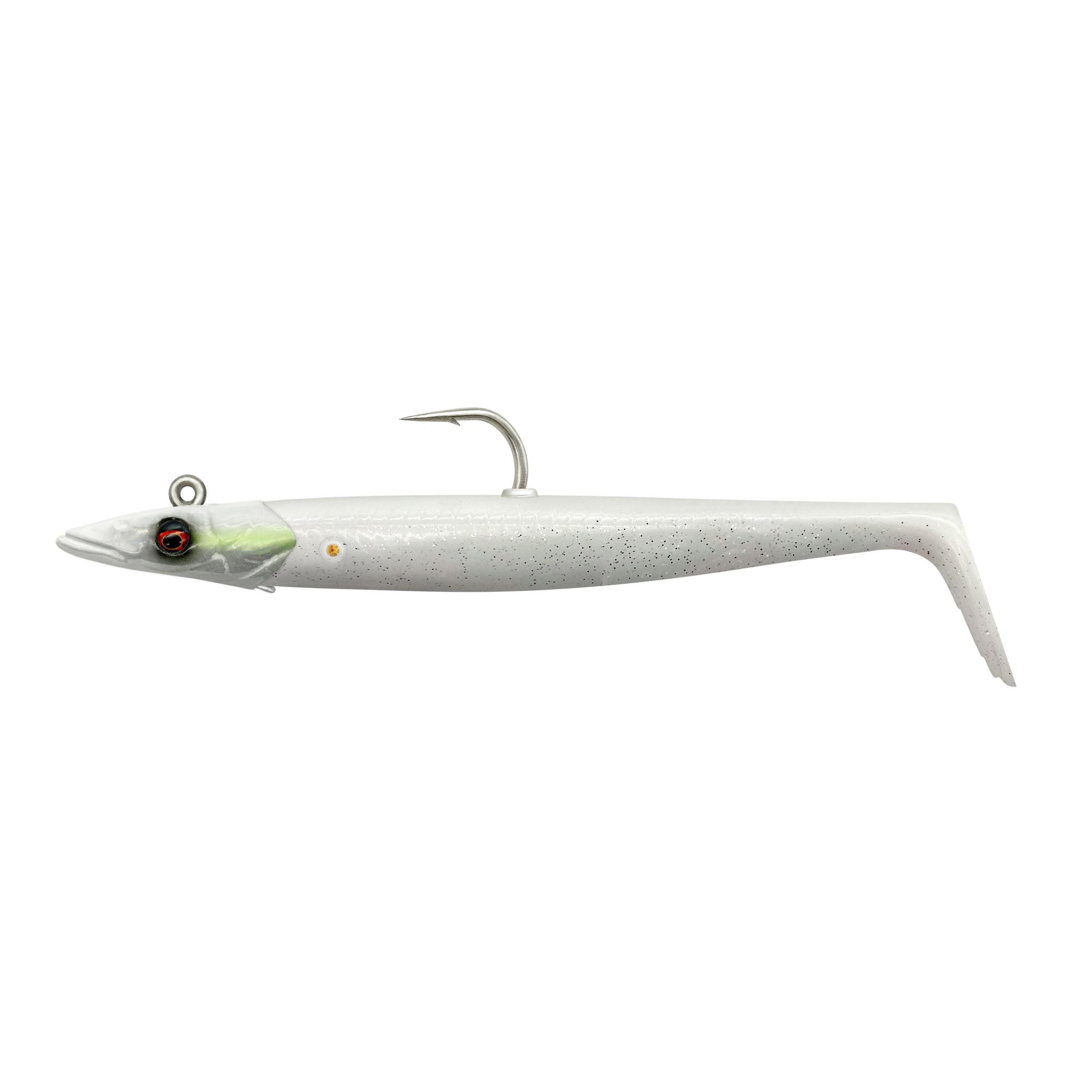 Savage Gear Sandeel V2 17.5cm 65G Sinking White Pearl Silver 2+1