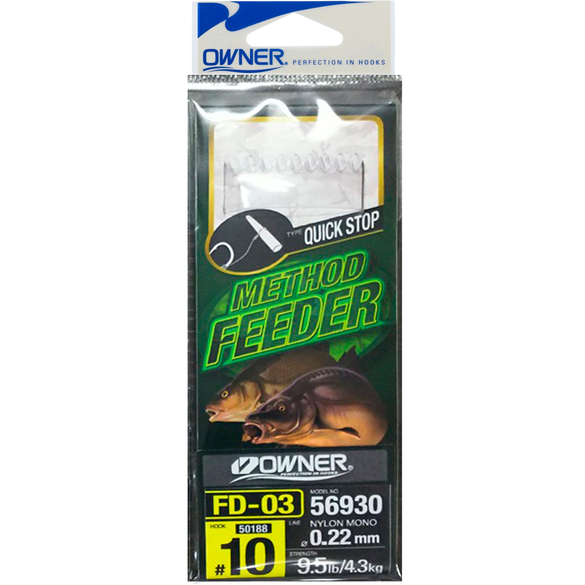 Balzer Owner Method Feeder Haken mit Quick-Stop 0,20mm #14