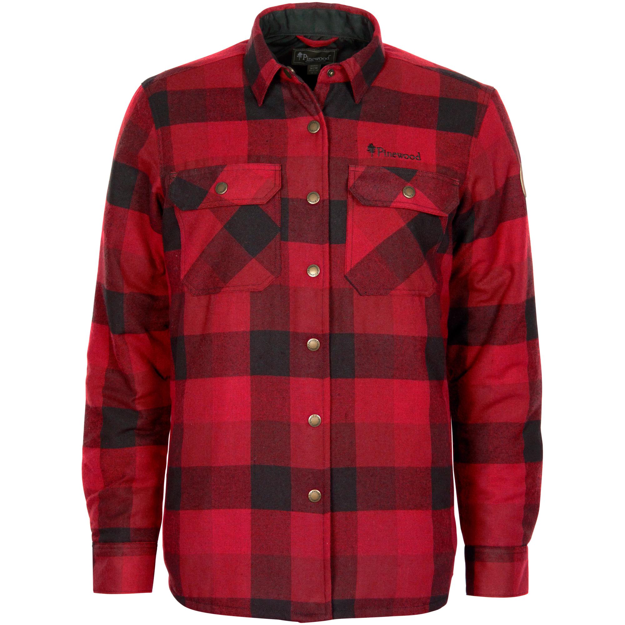 Pinewood Canada Classic 2.0 Women Shirt Red/Black M