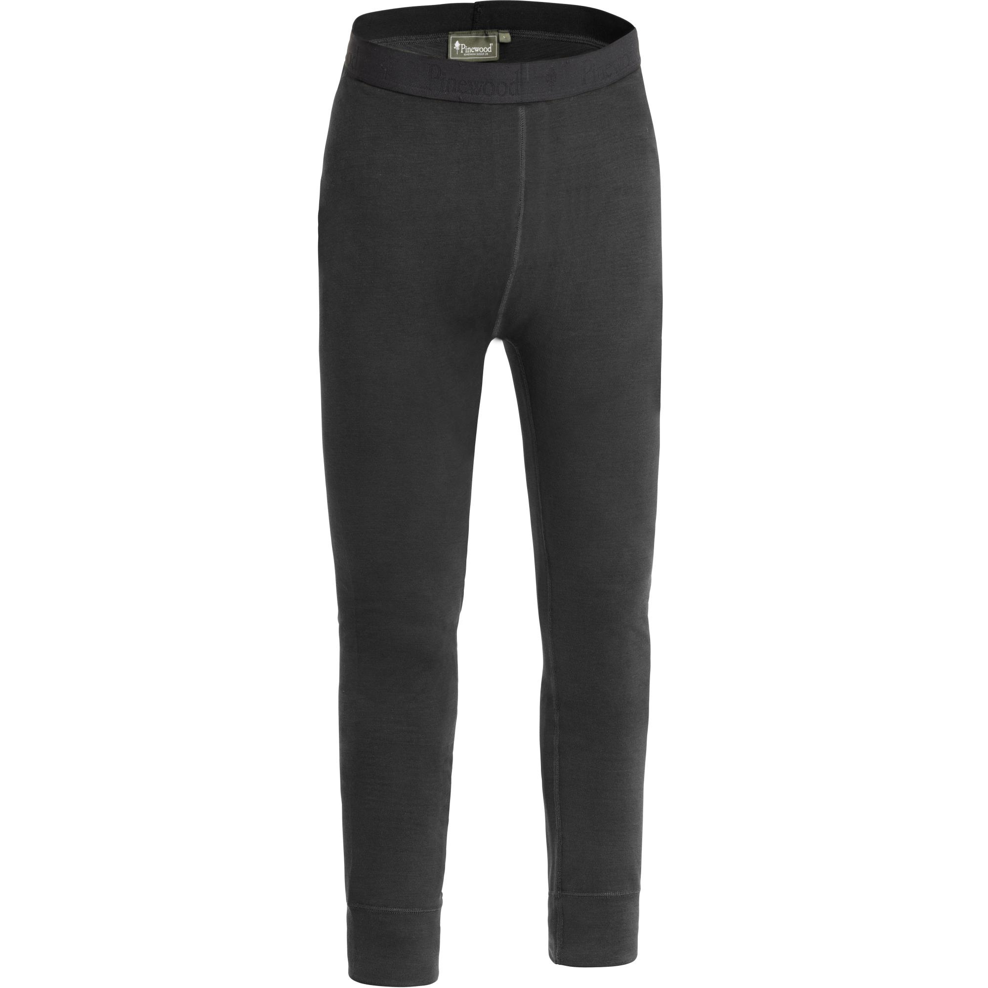 Pinewood Abisko Merino Base Layer Damen Hose Smoke Black L