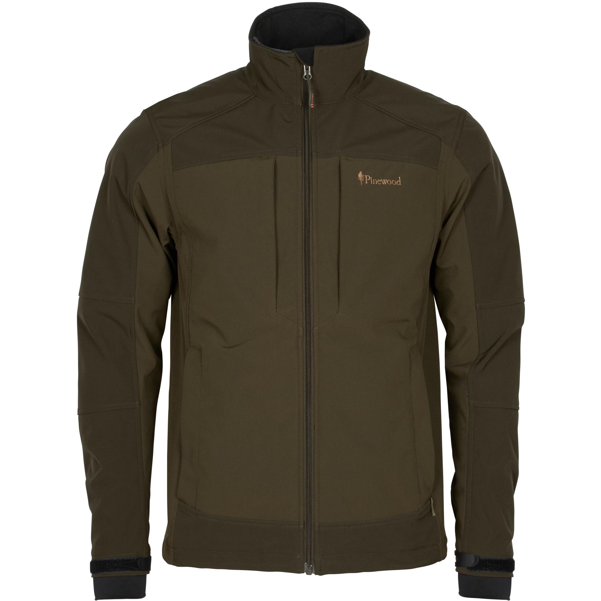 Pinewood Småland Stretch Shell Jacket D.Olive/Suede Brown XXL