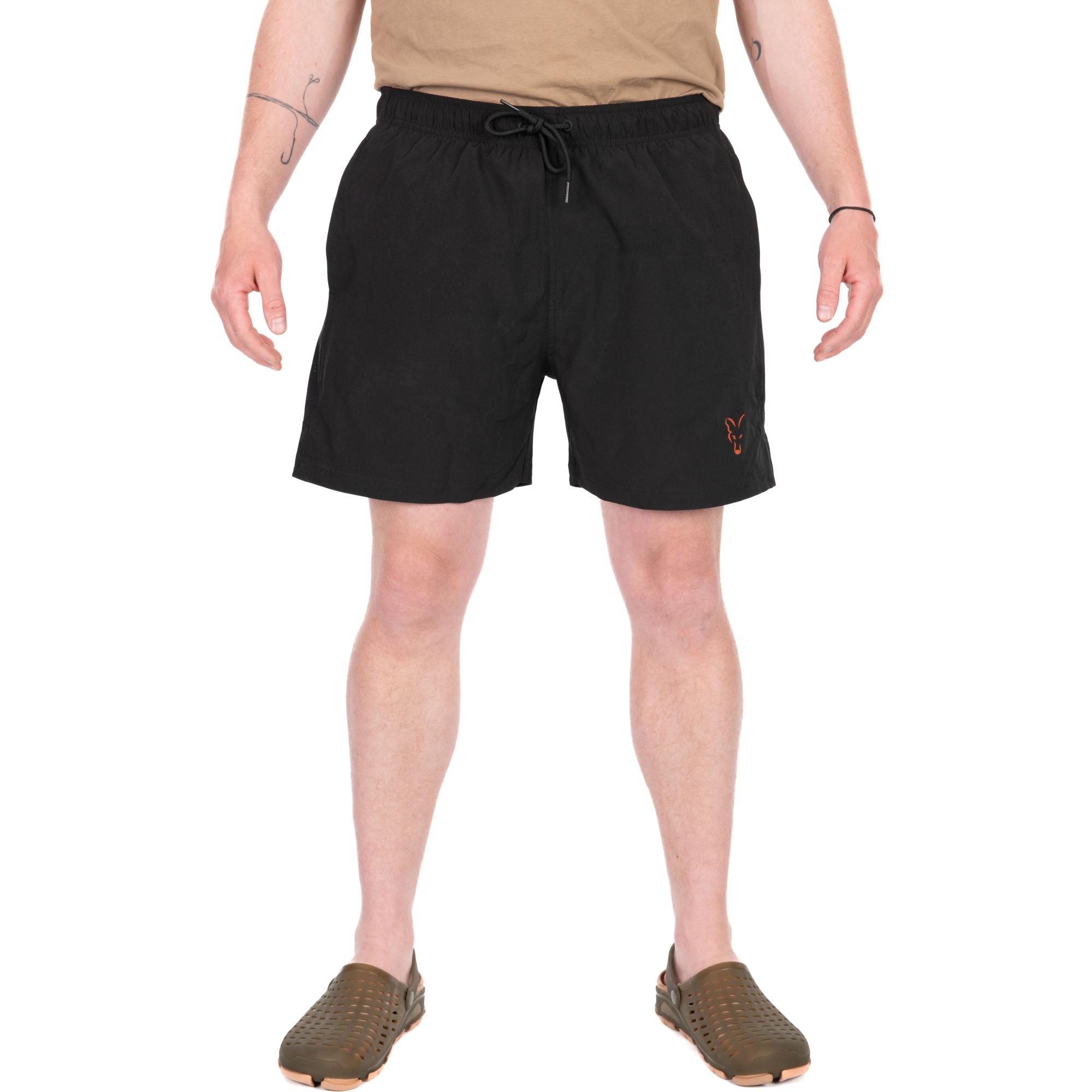 Fox Collection Black LW swim shorts - S