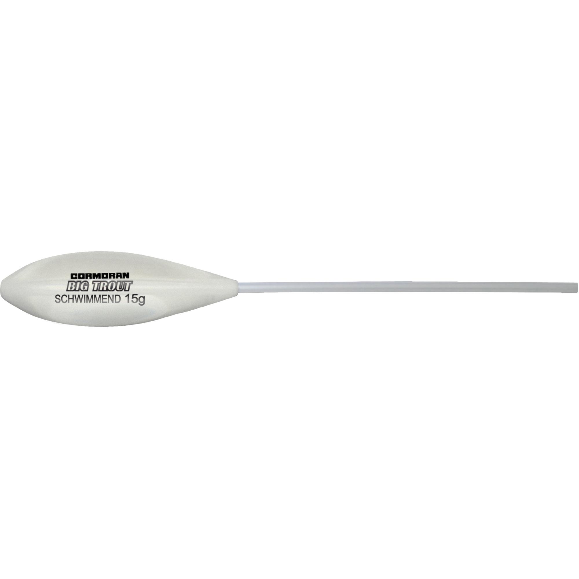 Cormoran Big Trout Sbirolino schwimmend weiß 40g SB1