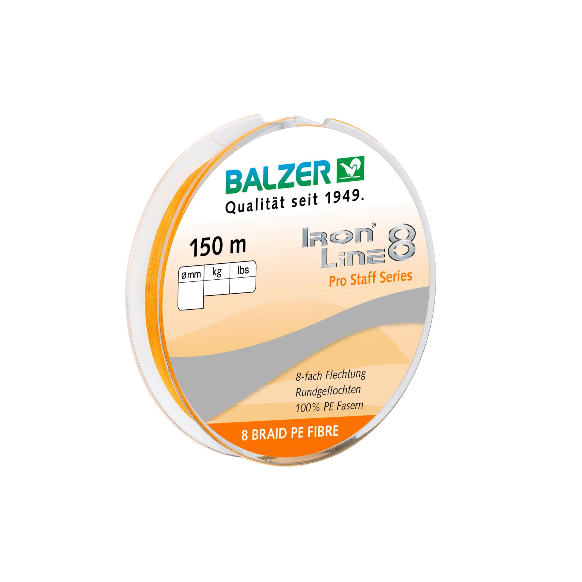 Balzer Ironline 8x orange 0,12mm 150m