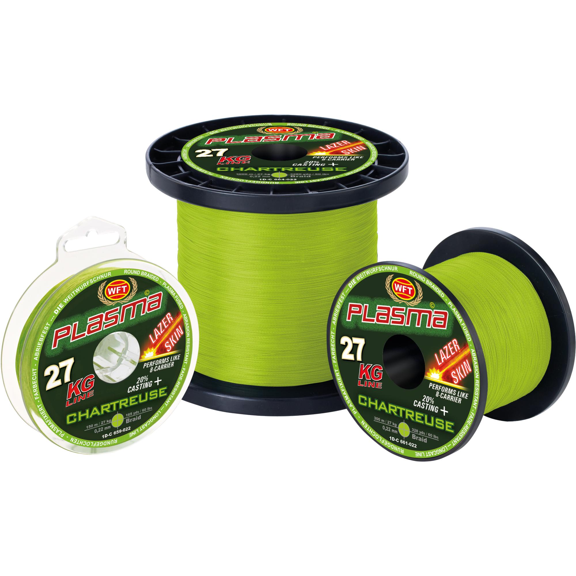 WFT Plasma Chartreuse Lazer Skin 3000m 18KG 0,14