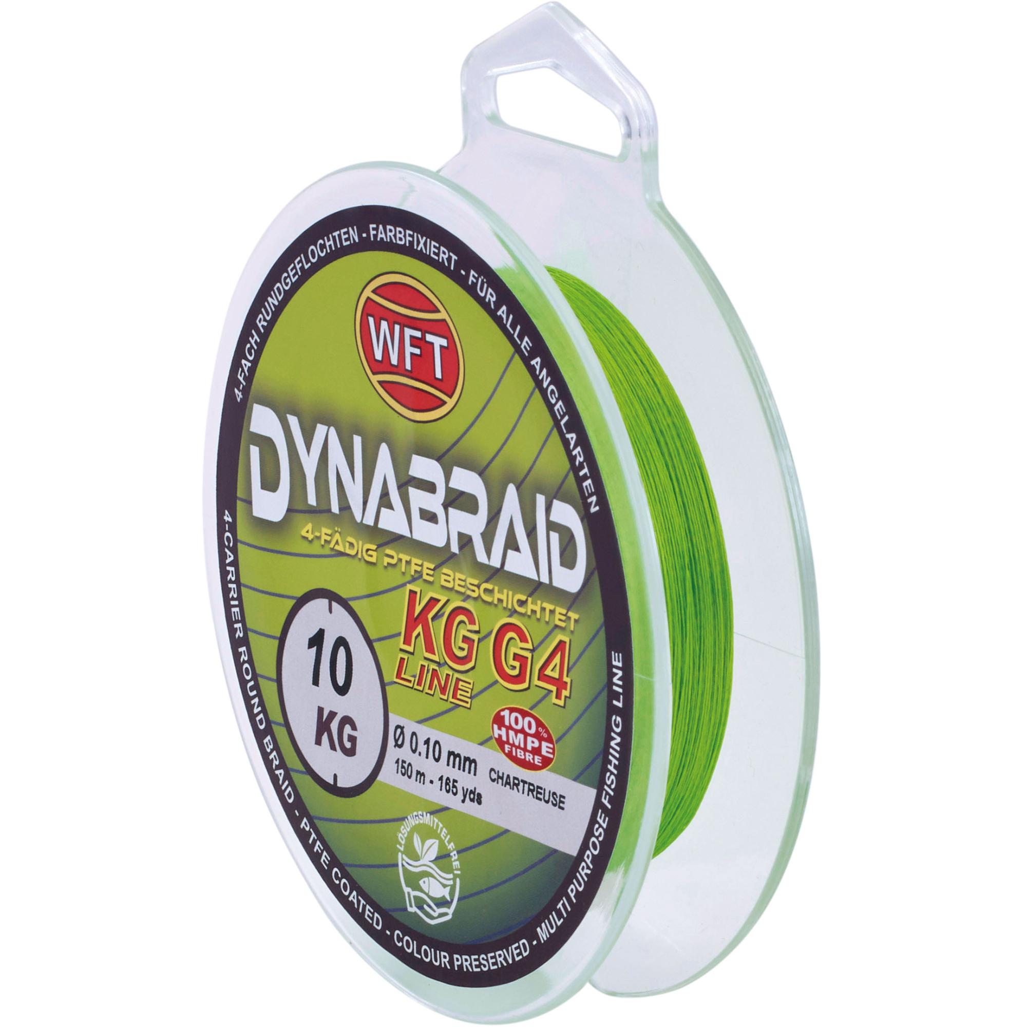 WFT Round Dynabraid G4 chartreuse 16KG 600m