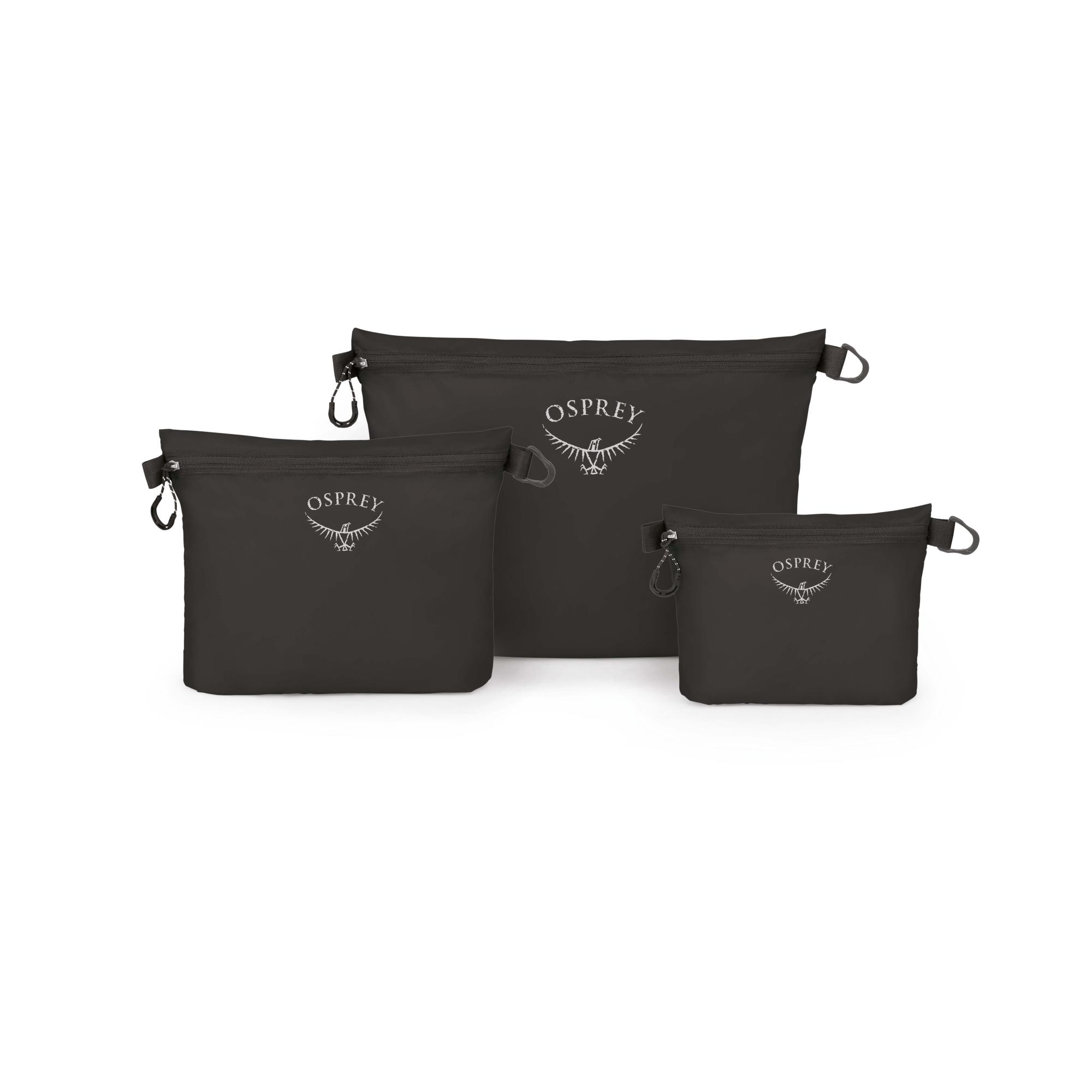 Osprey Ultralight Zipper Sack Set Black
