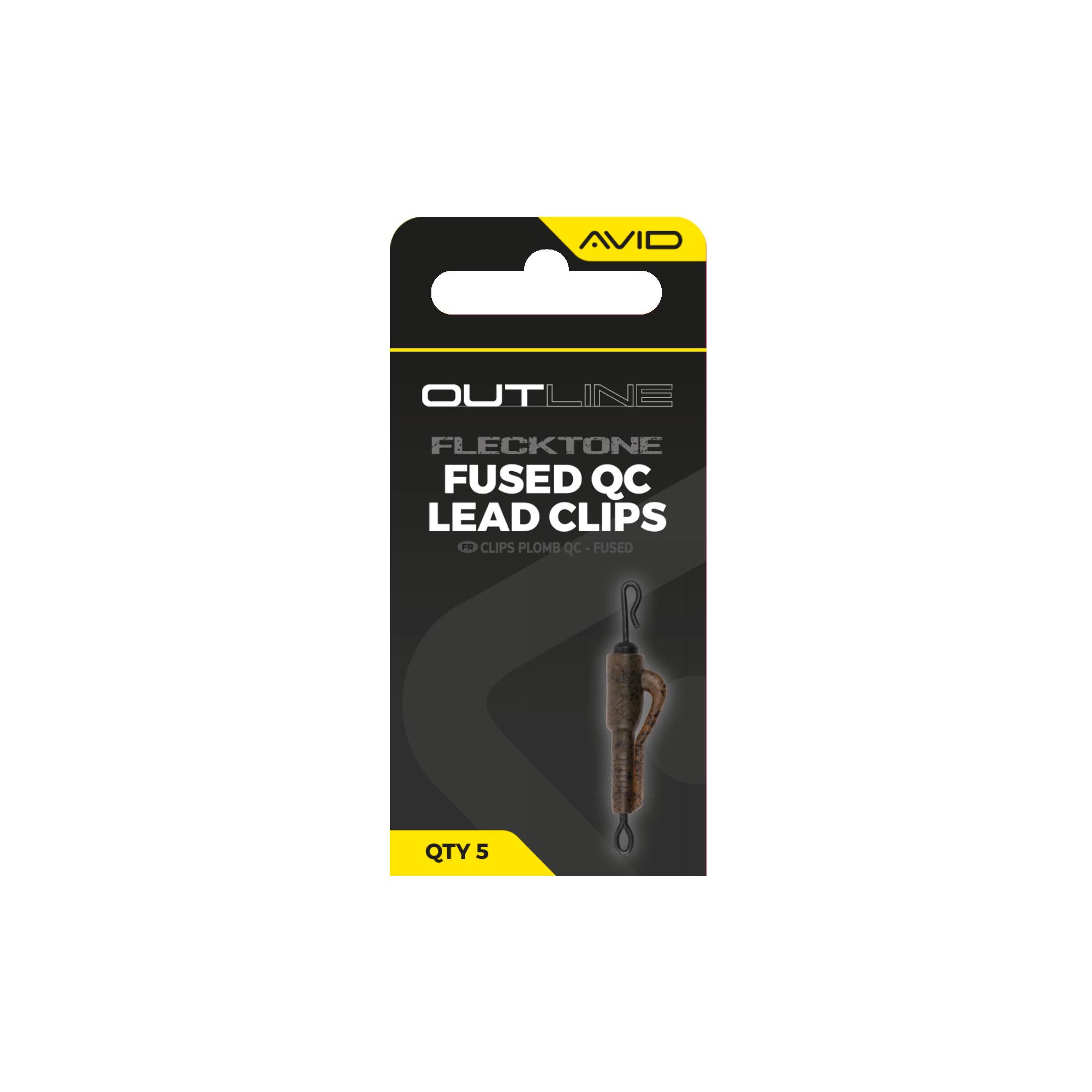 Avid Outline FleckTone Fused Lead QC Clips