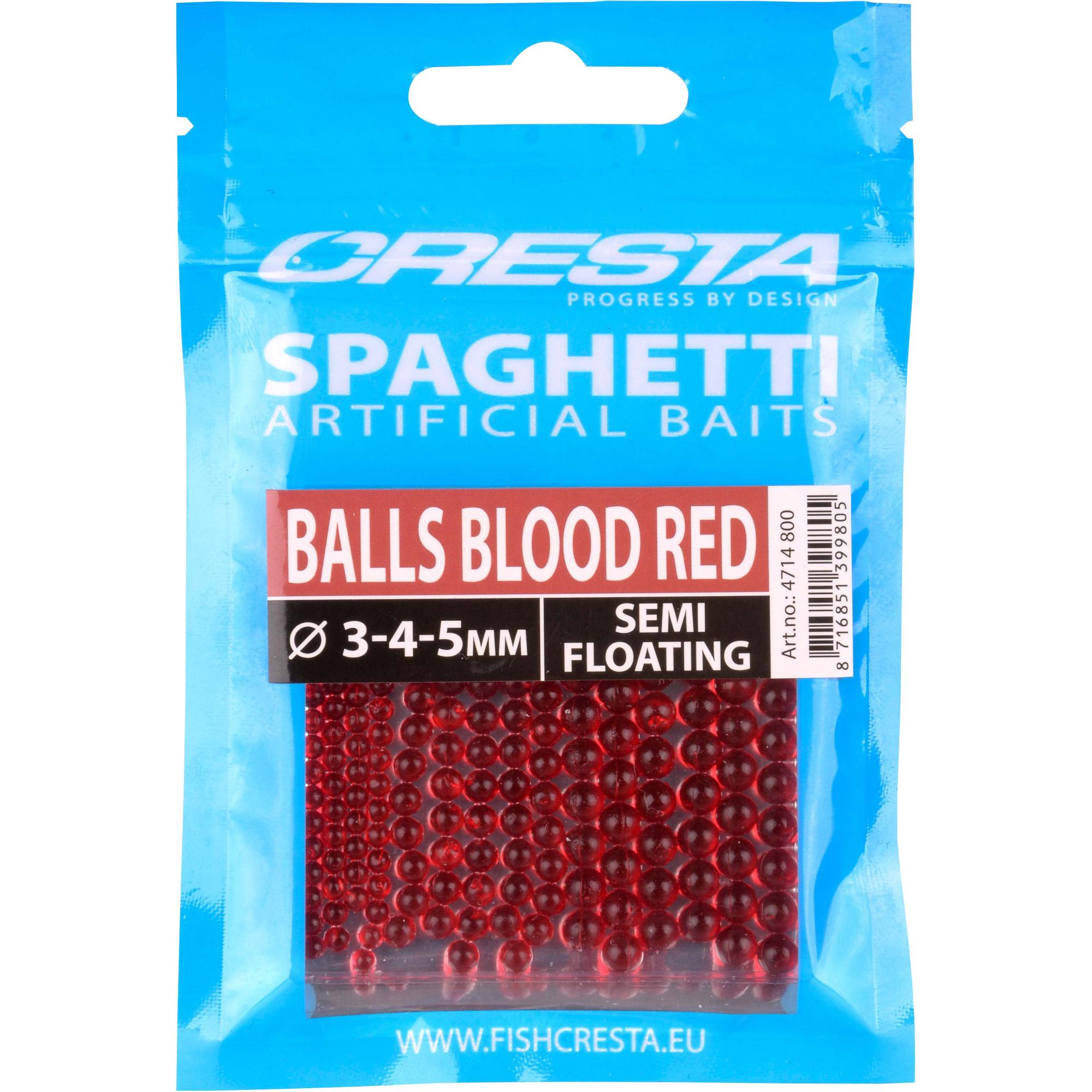 Cresta Spaghetti Balls Blood Red