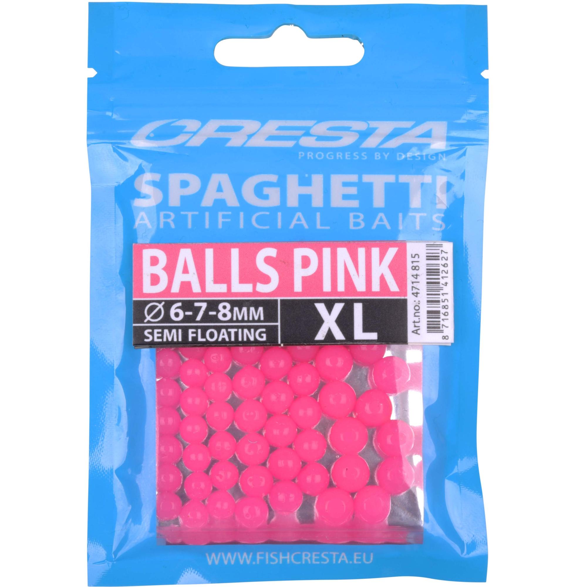 Cresta Spaghetti Balls Pink Xl