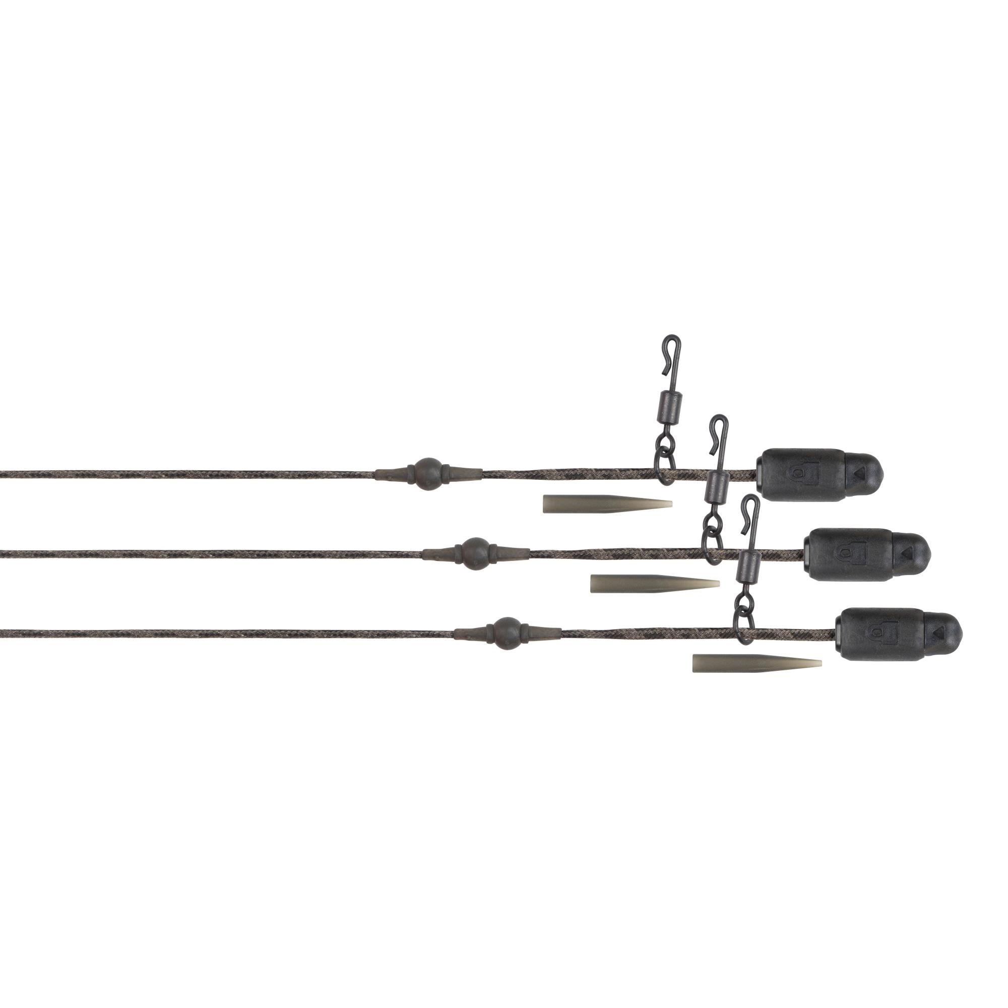 Fox Edges Naturals Heli-Clip Rigs 40lb Submerge 3pcs