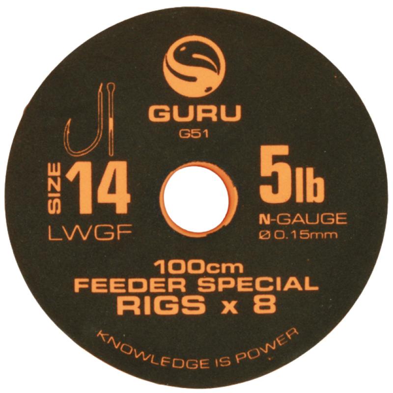 GURU LWGF Feeder Rig 1m size 14
