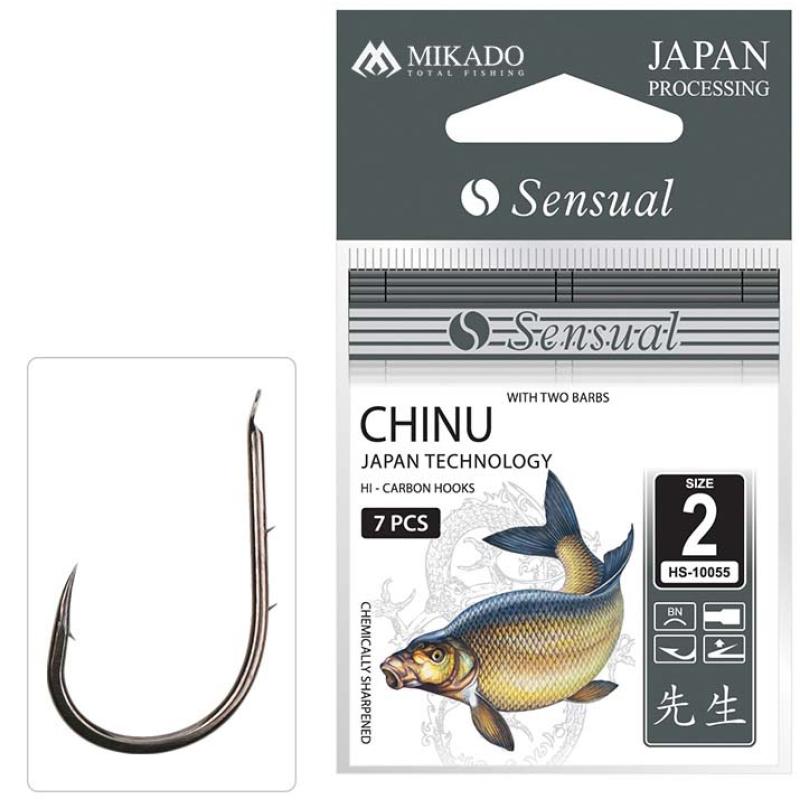 Mikado Haken Sensual Chinu Widerhaken Nr. 2 Bn.