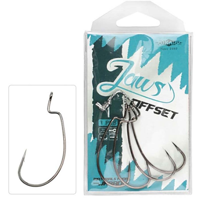 Mikado Haken - Jaws Offset Nr. 1/0 - 7 Stck.