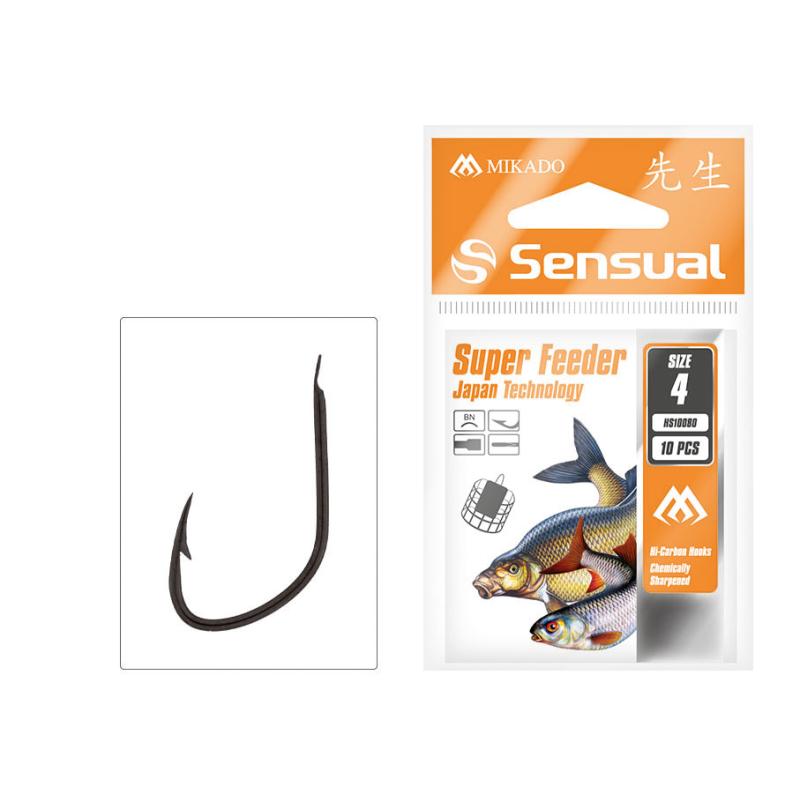 Mikado Haken Sensual Super Feeder Nr 16 Bn 10 Stck.