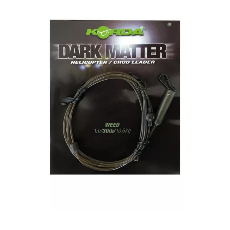 Korda Dark Matter Leader Heli Safe Weed 40lb 50cm